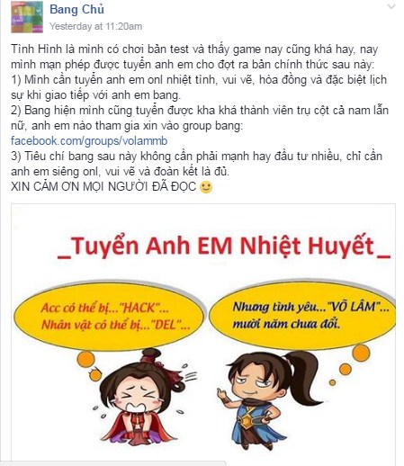 Võ Lâm Truyền Kỳ Mobile: Muôn kiểu 'kỷ niệm' ngày chia tay Alpha Test