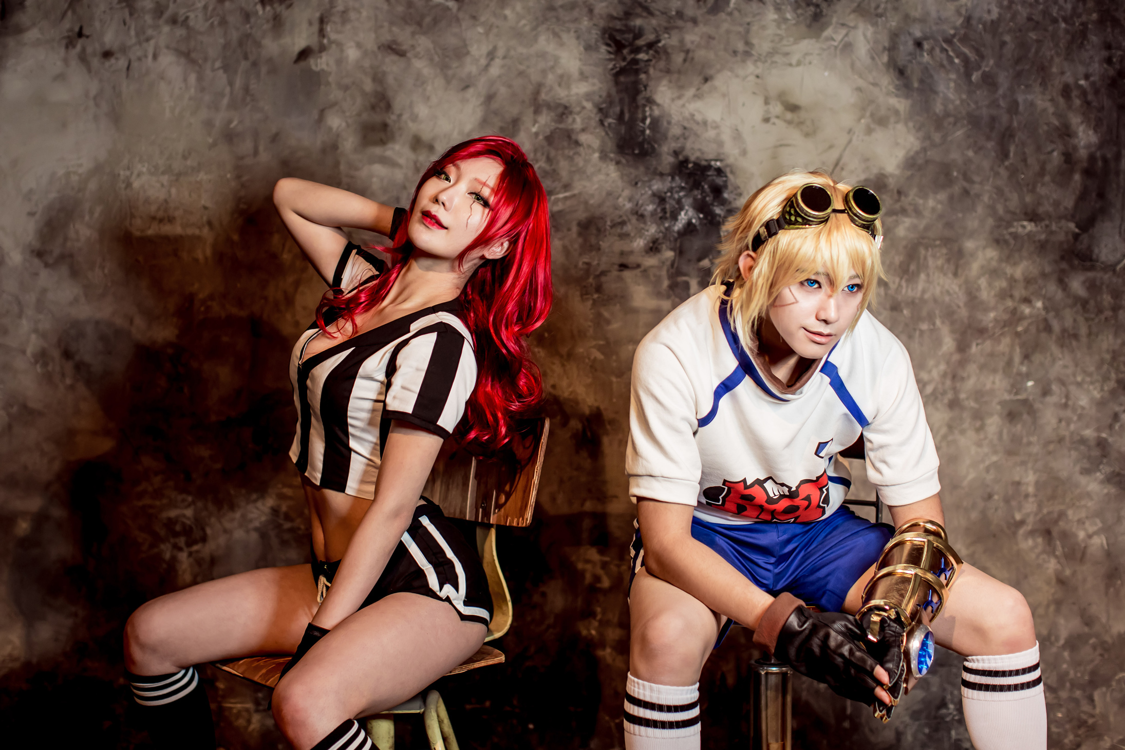 Đứng tim trước cosplay Katarina Trọng T&agrave;i v&agrave; Ezreal Tiền Đạo