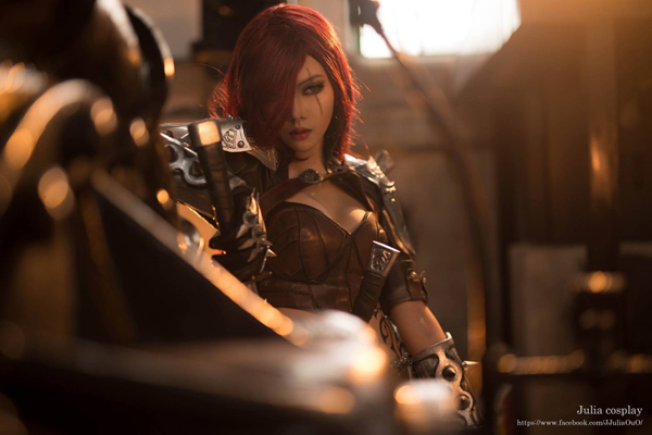 Nghẹt thở với cosplay Miss Fortune của Julia