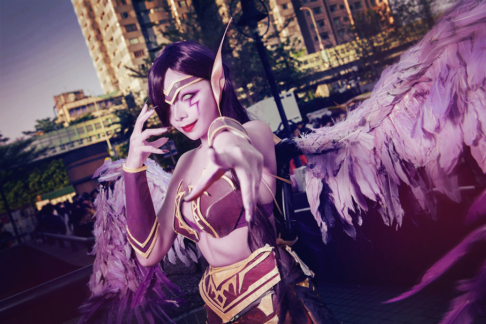 Ngắm cosplay Morgana cực khả ái của Bình Tử