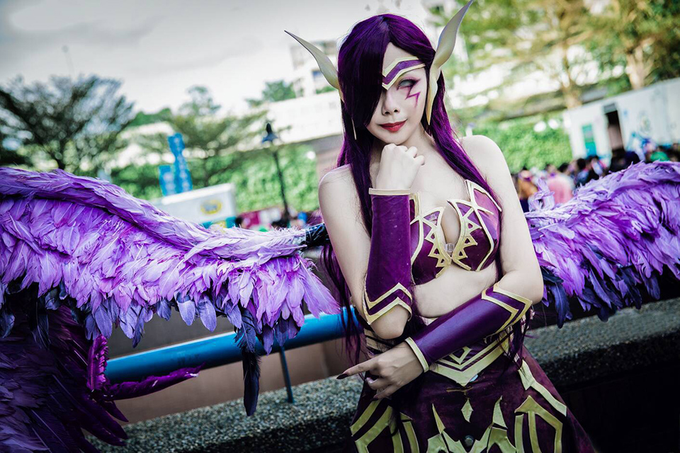 Ngắm cosplay Morgana cực khả ái của Bình Tử