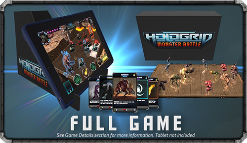 HoloGrid: Monster Battle - Dự án game sử dụng công nghệ AR gọi vốn trên Kickstarter