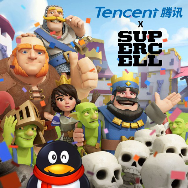 Tencent muốn trở thành cổ đông chính của cha đẻ Clash Royale