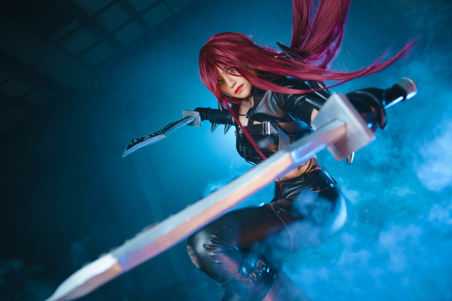 Ngắm cosplay Katarina cực ngầu của Ái Nguyệt