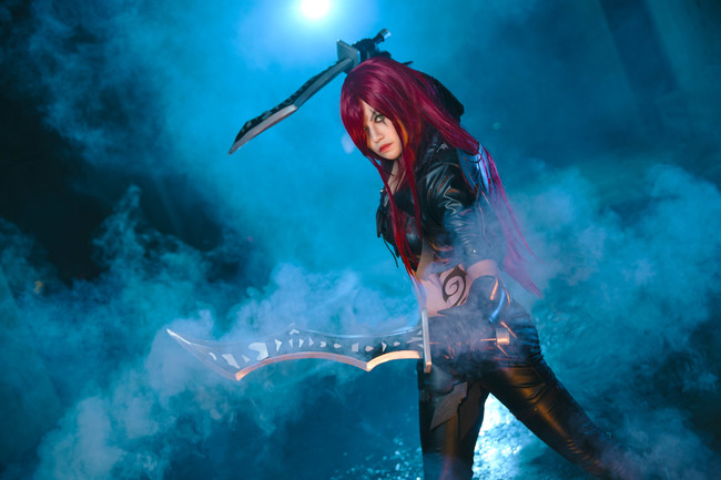 Ngắm cosplay Katarina cực ngầu của Ái Nguyệt