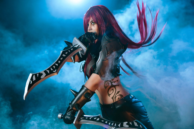 Ngắm cosplay Katarina cực ngầu của Ái Nguyệt