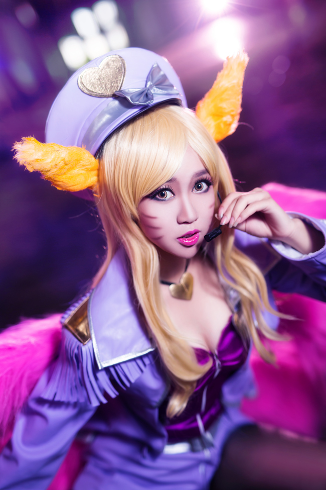 Mộ Tử đốn tim game thủ với cosplay Ahri Thần Tượng Âm Nhạc