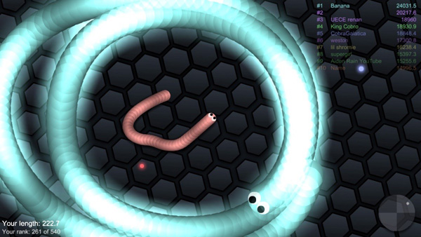 Hướng dẫn chơi <i>Slither.io</i> để trở thành con rắn to nhất hành tinh