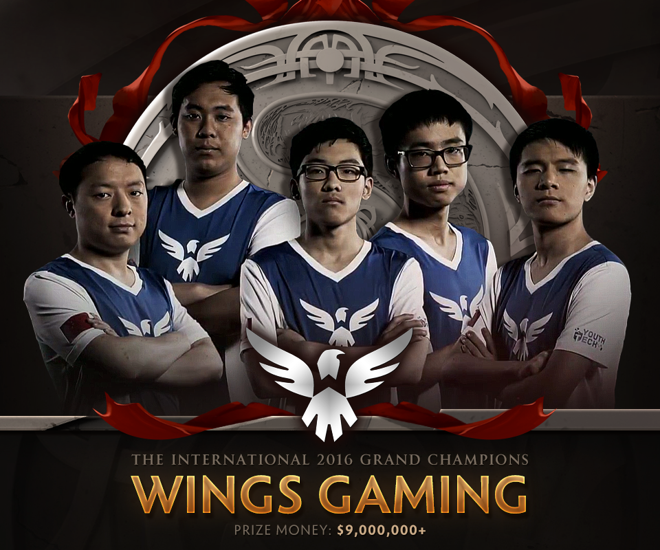 Wings Gaming vô địch The International 2016, nhận được 203 tỉ đồng tiền thưởng