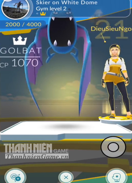 Pokemon Go: Hết hồn khi chủ Gym ở Nam Cực là người Việt