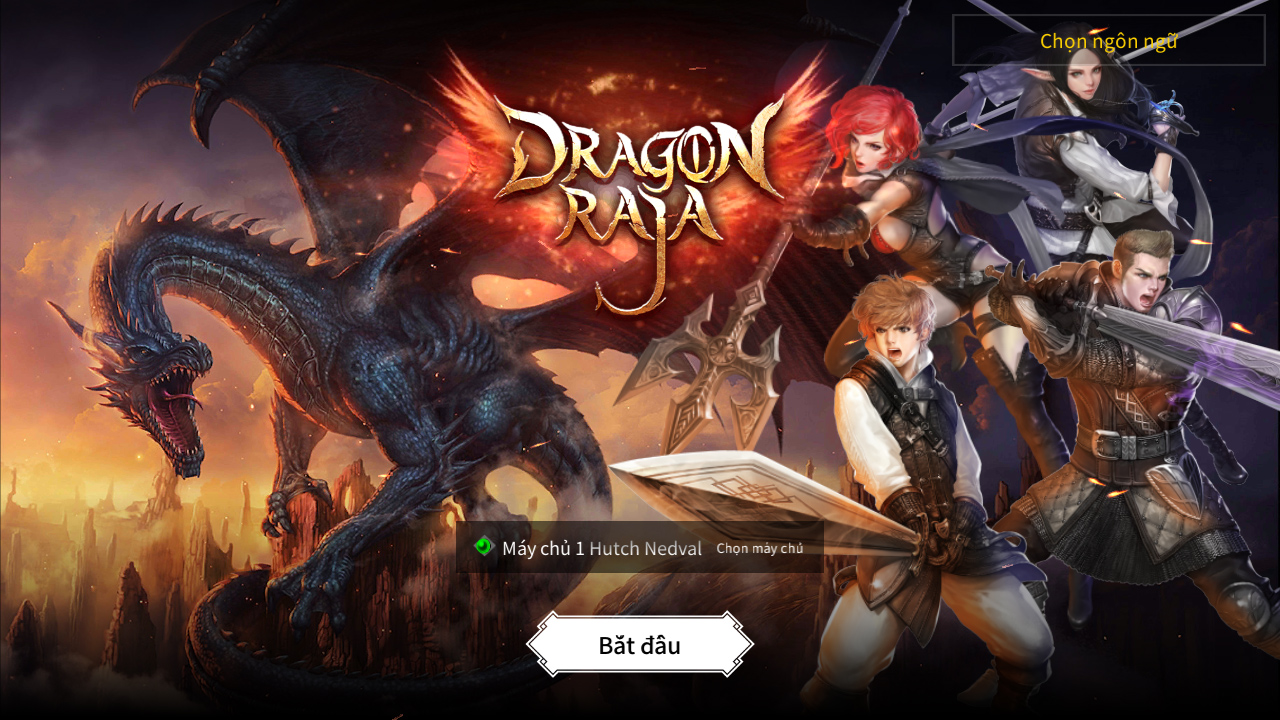 Game mobile Dragon Raja M có phiên bản tiếng Việt