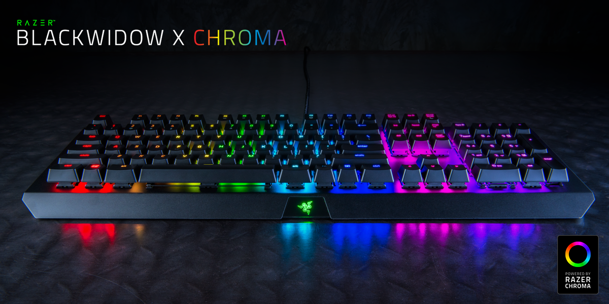 Razer ‘tái hôn’ switch Cherry MX trong bàn phím cơ BlackWidow X siêu rẻ