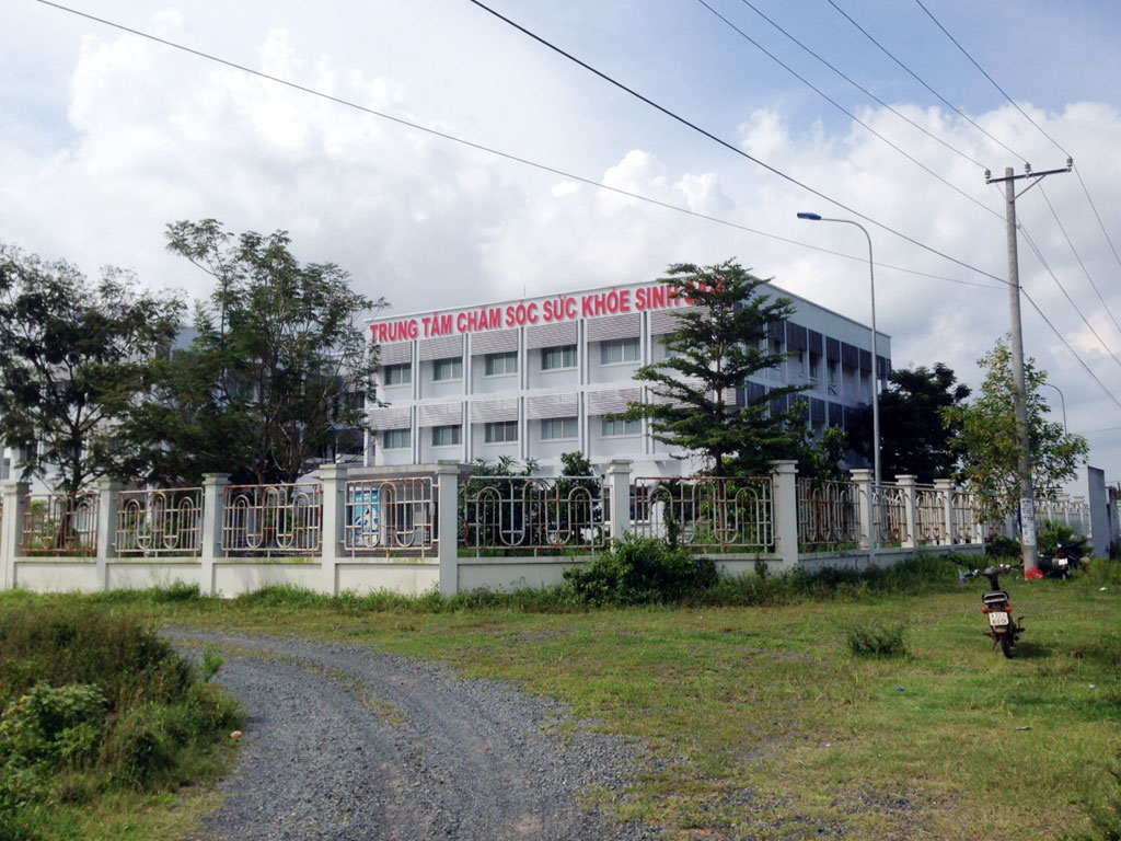Trung tâm chăm sóc sức khỏe sinh sản tỉnh Bà Rịa-Vũng Tàu phải thuê đường vào
- Ảnh: Nguyễn Long