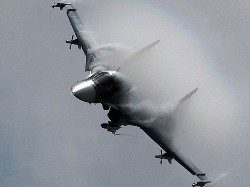 Chiến đấu cơ Nga tham gia chiến dịch không kích ở Syria - Ảnh: Komsomolskaya Pravda