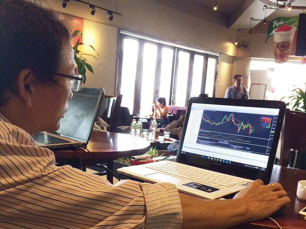 Nhà đầu tư forex đối mặt với nhiều rủi ro - Ảnh: Thanh Xuân