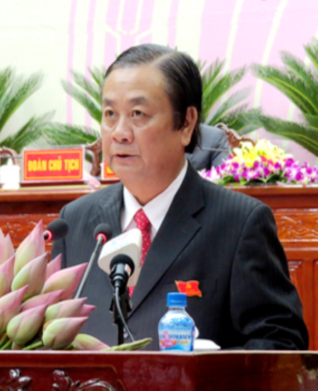 Ông Lê Minh Hoan, tái đắc cử Bí thư Tỉnh ủy Đồng Tháp