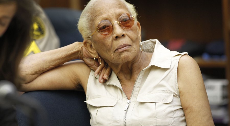 Siêu trộm Doris Payne trong một phiên xử về nghi án trộm kim cương ở San Diego năm 2010	- Ảnh: San Deigo Union Tribune