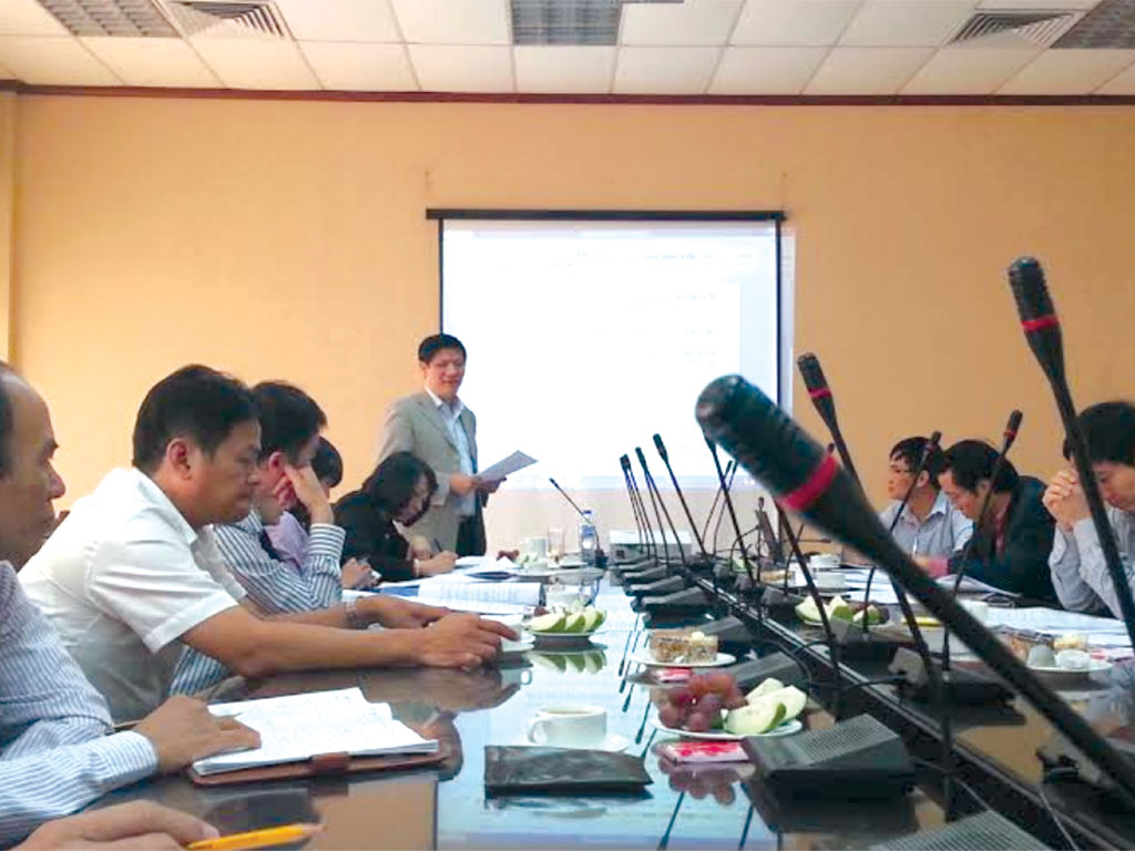 Thứ trưởng Nguyễn Thanh Long phát biểu tại cuộc họp
- Ảnh: L.C
