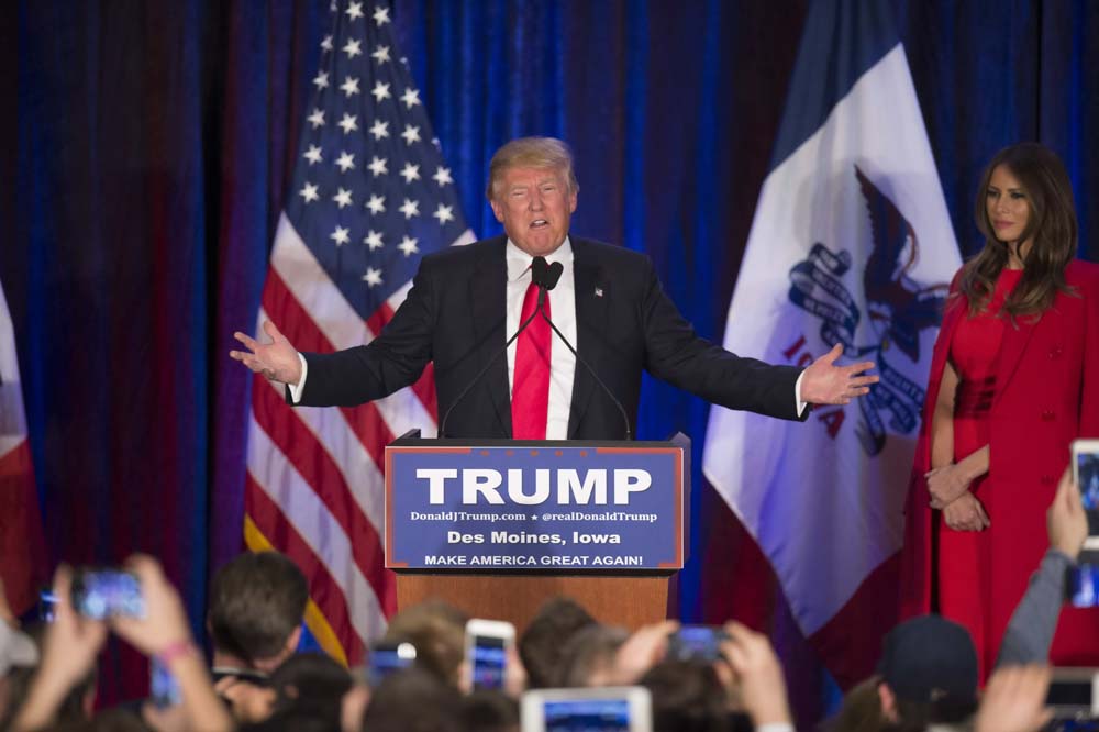 Bính Thân không phải là năm may mắn đối với tỉ phú Mỹ Donald Trump - Ảnh: AFP