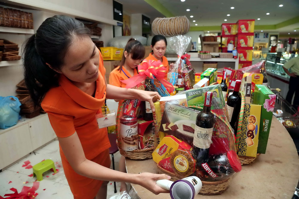 Thị trường bánh kẹo đang nằm trong tay các doanh nghiệp ngoại - Ảnh: Đào Ngọc Thạch