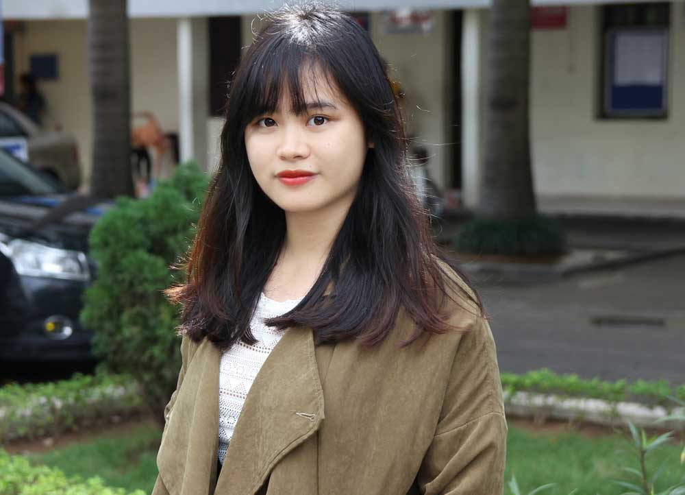 Nguyễn Thị Mỹ Linh - 9X xinh đẹp, trở thành thực tập sinh cho các công ty nước ngoài từ năm 3 ĐH - Ảnh: NVCC