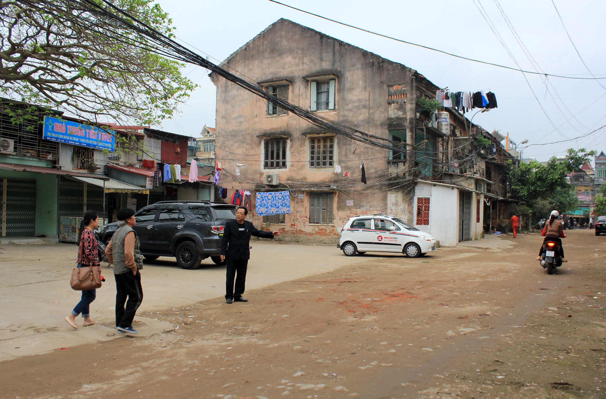 Vị trí quy hoạch xây dựng chung cư thu nhập thấp bị điều chỉnh thành đất chia lô - Ảnh: Ngọc Minh
