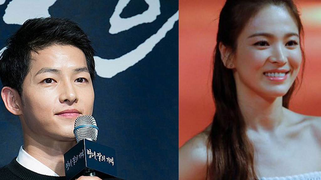Cặp đôi Song Joong Ki - Song Hye Kyo đang chiếm lĩnh thị trường quảng cáo tại Hàn Quốc - Ảnh: AFP/Getty Images