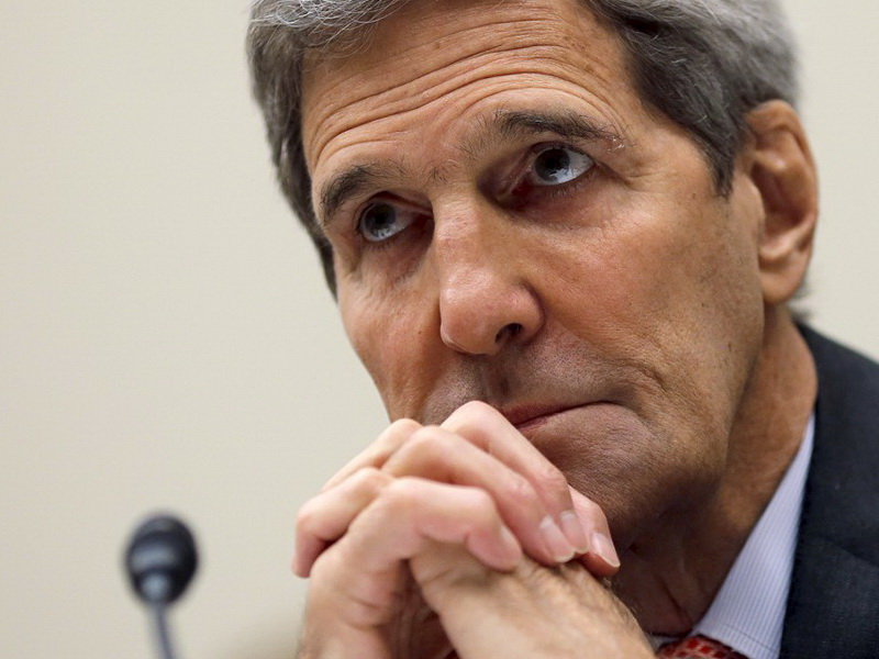 Ngoại trưởng Mỹ John Kerry cho biết đã dùng kinh nghiệm từ chiến tranh Việt Nam để đàm phán hạt nhân với Iran - Ảnh: Reuters