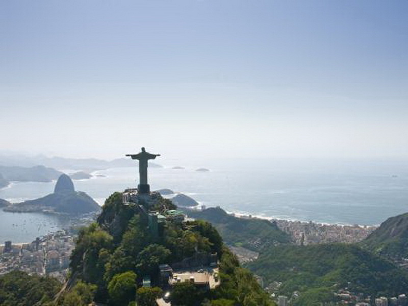 Thủ đô Rio De Janeiro của Brazil - Ảnh: AFP