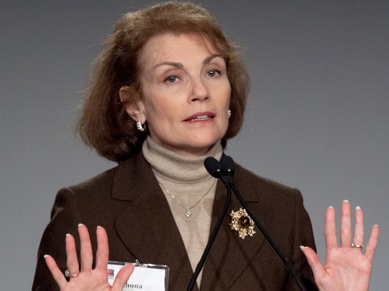 Bà Rhona Applebaum, 61 tuổi, giám đốc phụ trách mảng khoa học và sức khỏe của tập đoàn Coca-Cola - Ảnh: AFP