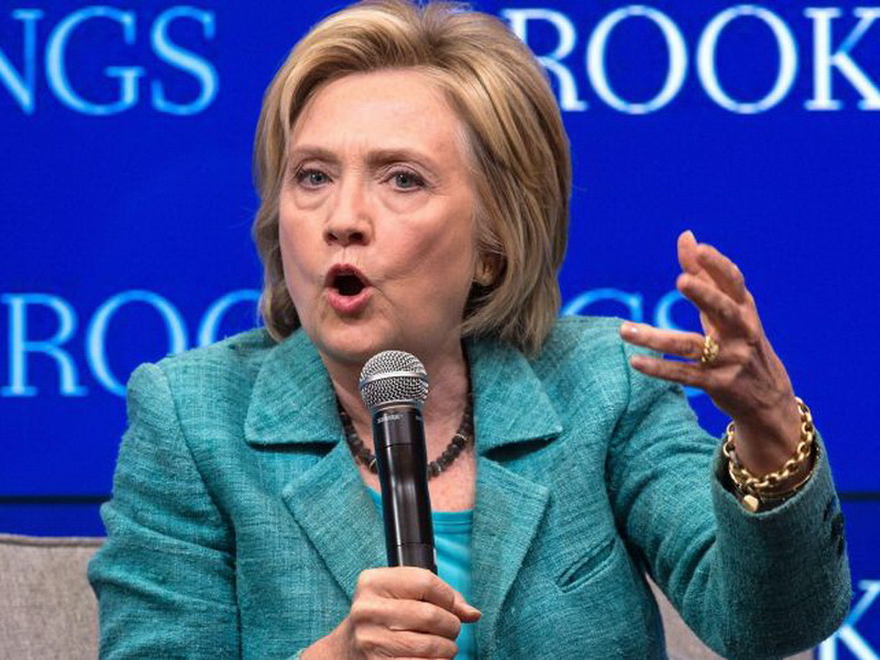 Bà Hillary Clinton, ứng viên tiềm năng nhất của đảng Dân chủ trong cuộc đua cho chức tổng thống Mỹ - Ảnh: AFP