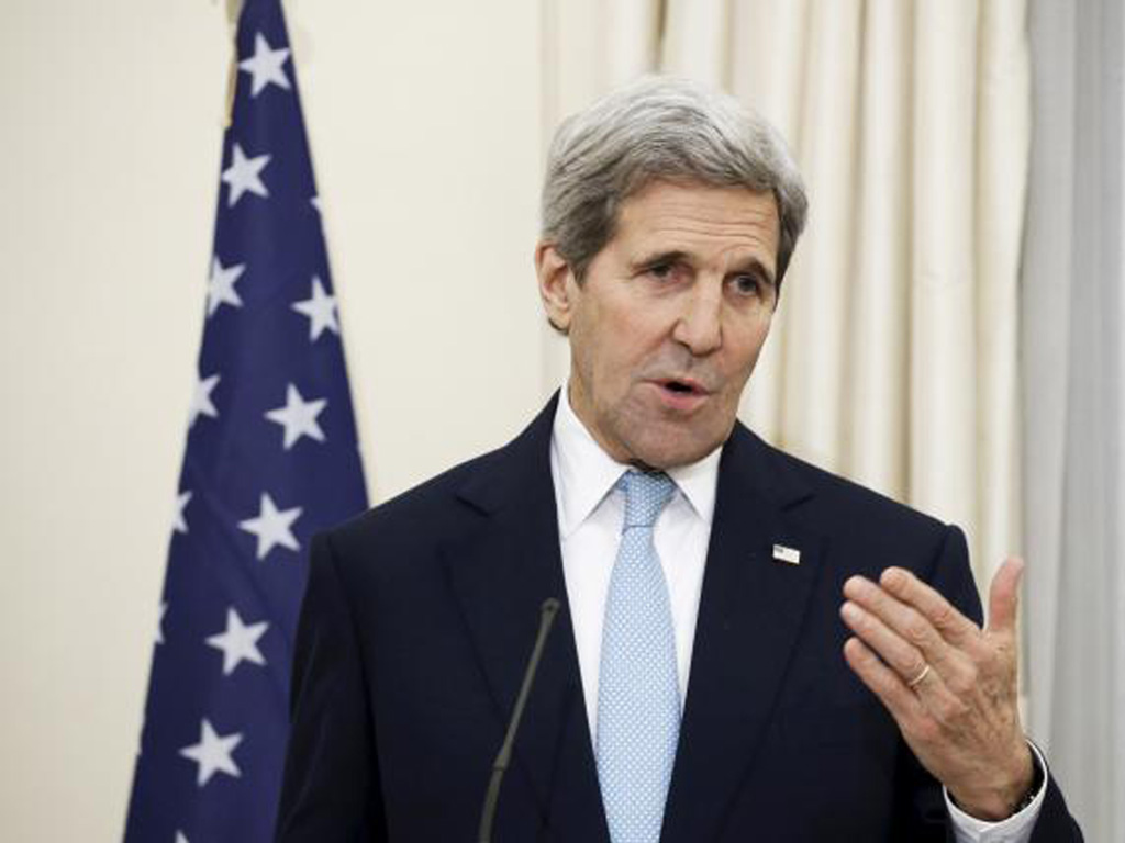 Ông Kerry nói Washington sẽ có “những quyết định cứng rắn” nếu Nga và Iran sẽ tiếp tục ủng hộ Tổng thống Syria Bashar al-Assad - Ảnh: Reuters