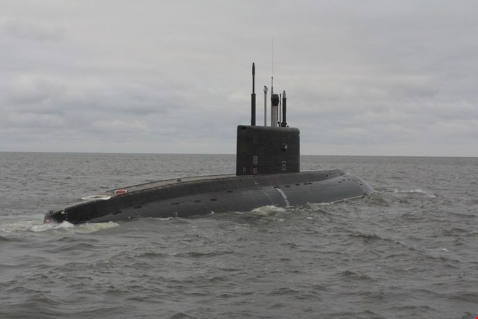 Tàu ngầm Rostov-on-Don - Ảnh: Hải quân Nga