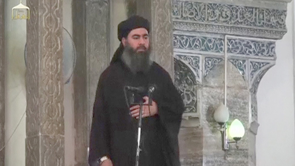 Thủ lĩnh IS, Abu Bakr al-Baghdadi - Ảnh: Reuters