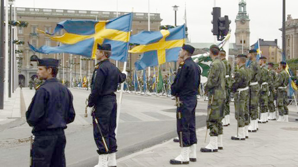 Binh lính Thuỵ Điển - Ảnh: Reuters