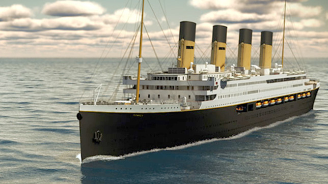 Ảnh đồ hoạ tàu Titanic 2