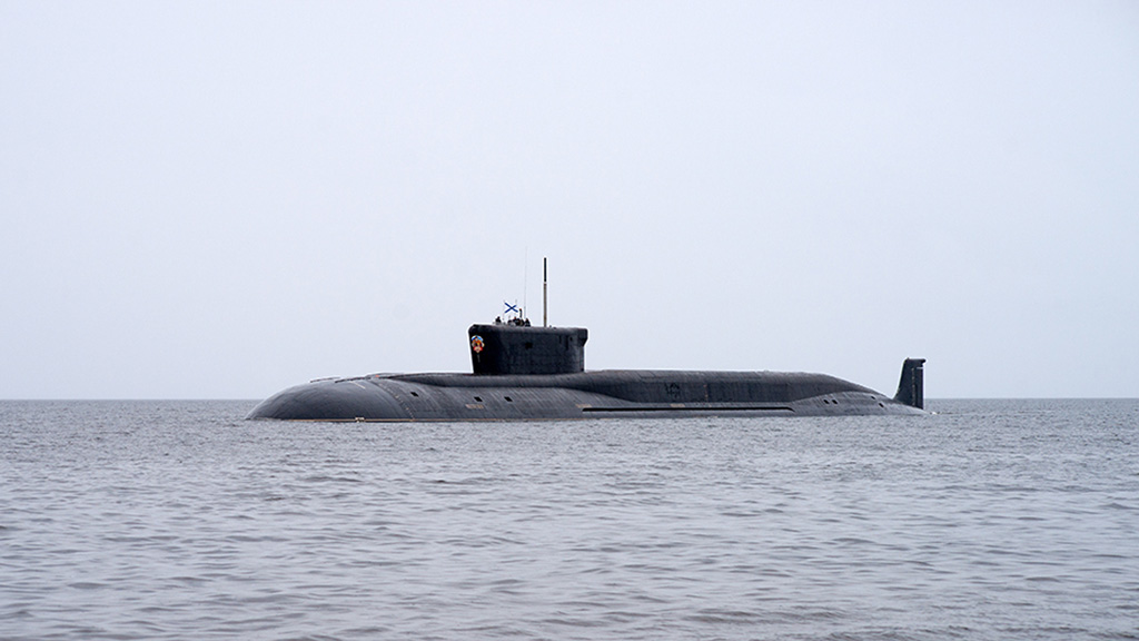 Tàu ngầm hạt nhân lớp Borey, chiếc Vladimir Monomakh của Hạm đội Thái Bình Dương (Nga) - Ảnh: Cổng thông tin Hải quân Nga
