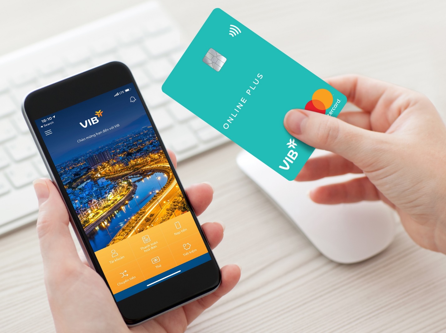 Thẻ tín dụng VIB Online Plus được thiết kế dành riêng cho người dùng thế hệ mới thời thượng và thông thái
