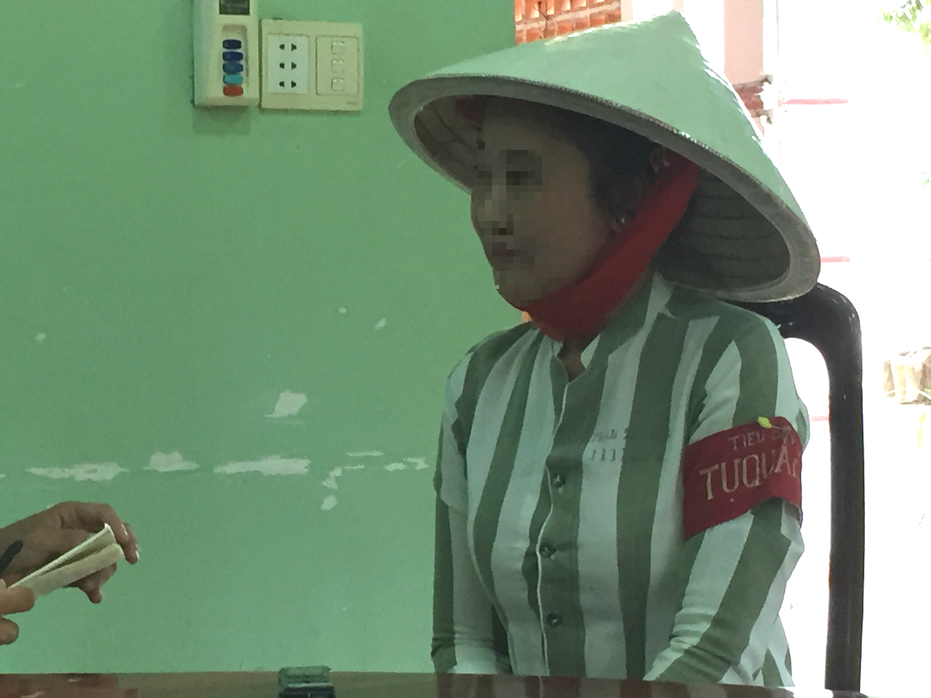 Nguyễn Thị Mai Thi tại trại giam Z30D - Ảnh: Phạm Hữu
