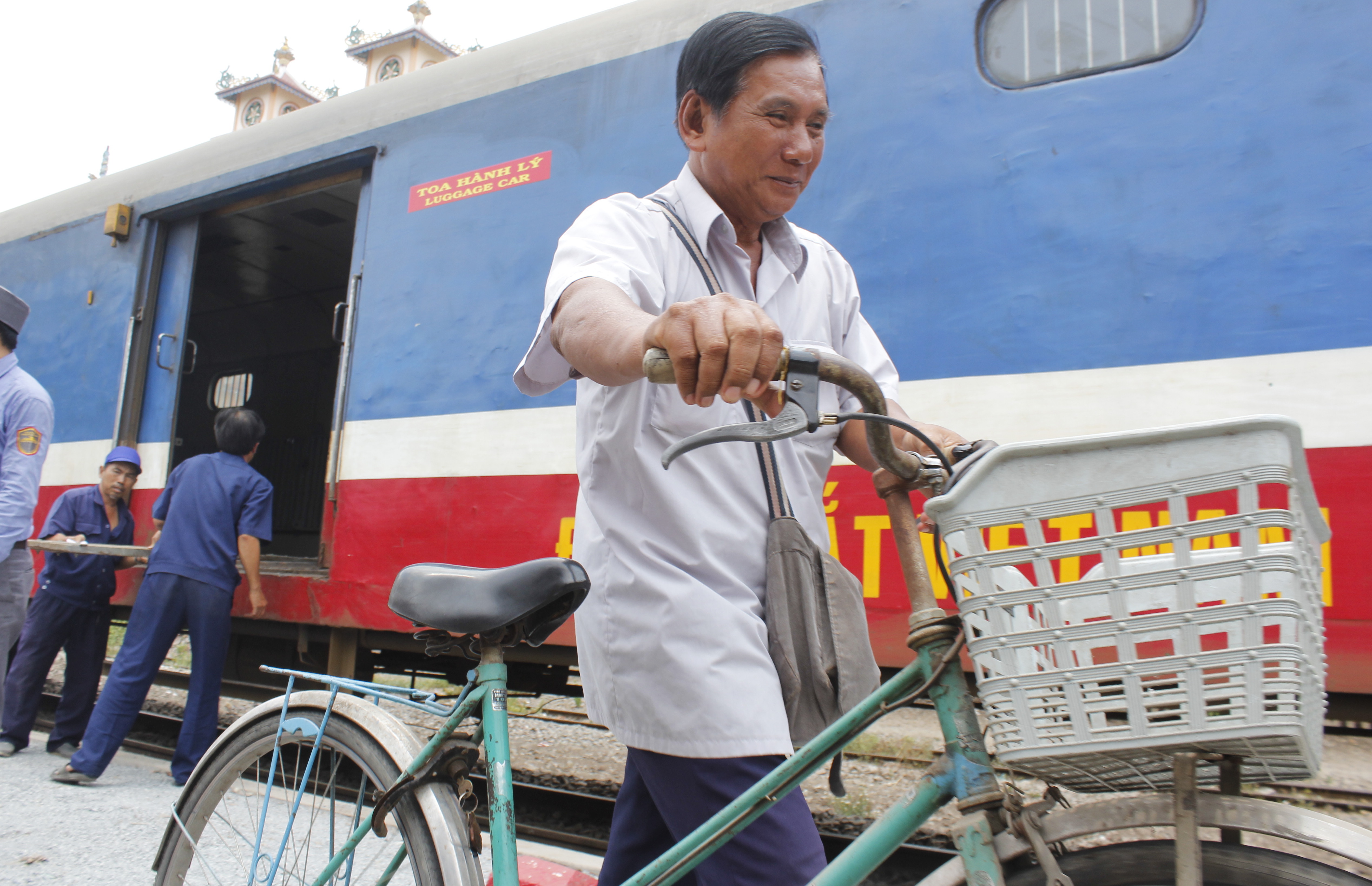 Người lao động dễ dàng mang theo phương tiện cá nhân để lên tàu