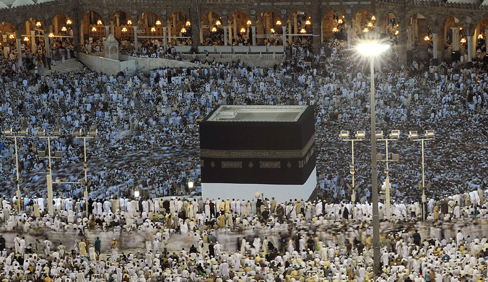 Việc tập trung quá nhiều người một chỗ, nhất là tại Mecca đã đủ gây áp lực rất lớn cho lực lượng an ninh Ả Rập Xê Út - Ảnh: AFP