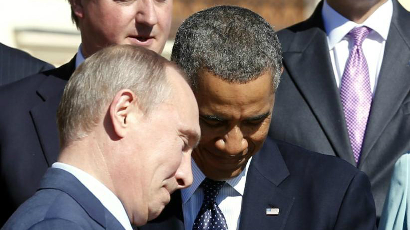 Đã hơn một năm, ông Obama và Putin chưa gặp nhau - Ảnh: Reuters