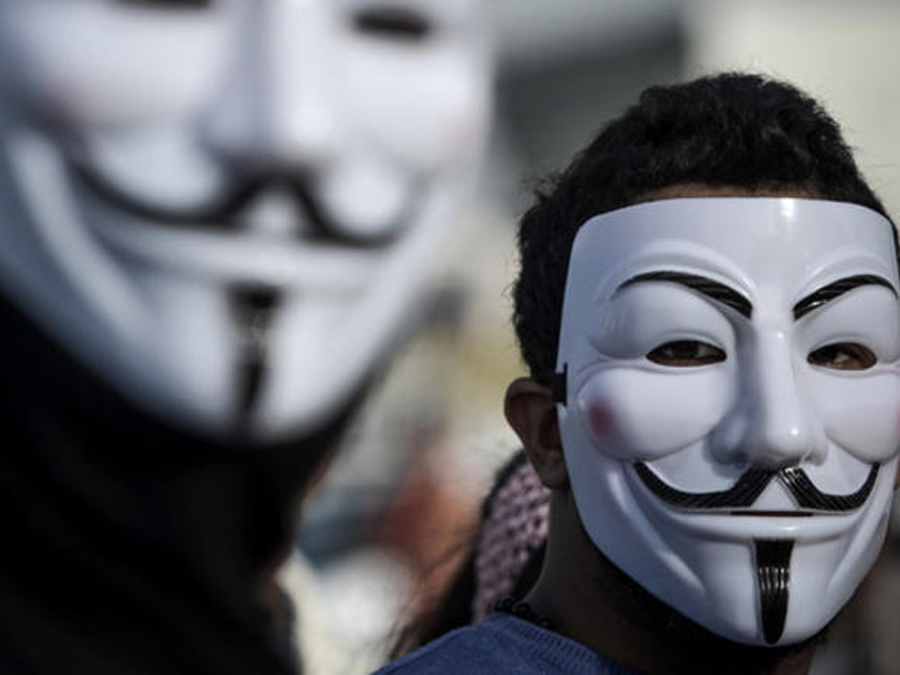 Tin tặc Anonymous đã tuyên chiến với IS - Ảnh: AFP
