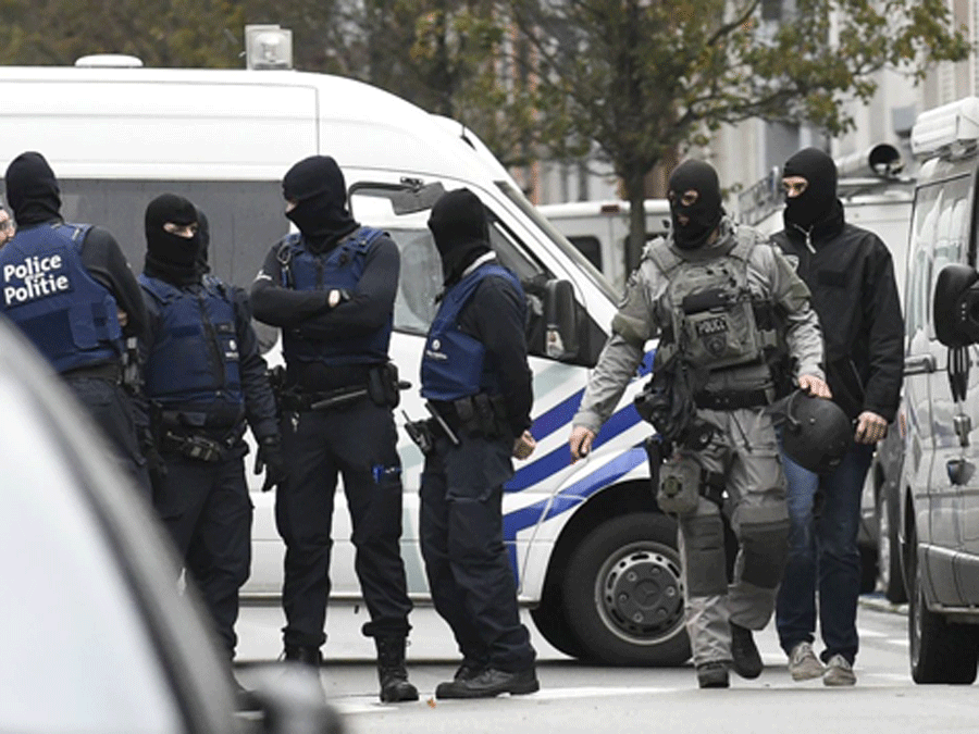 An ninh tại Brussels đang được thắt chặt tới mức tối đa - Ảnh: AFP