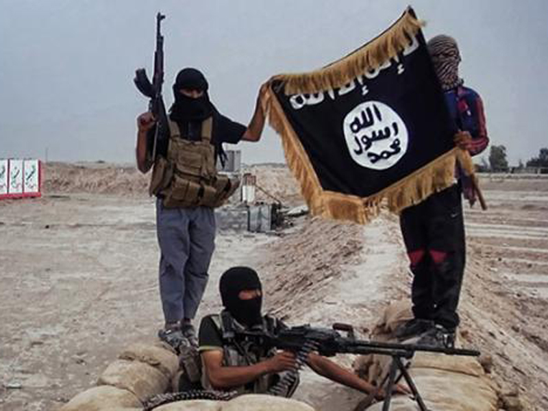 Các chiến binh IS tại Iraq - Ảnh: AFP
