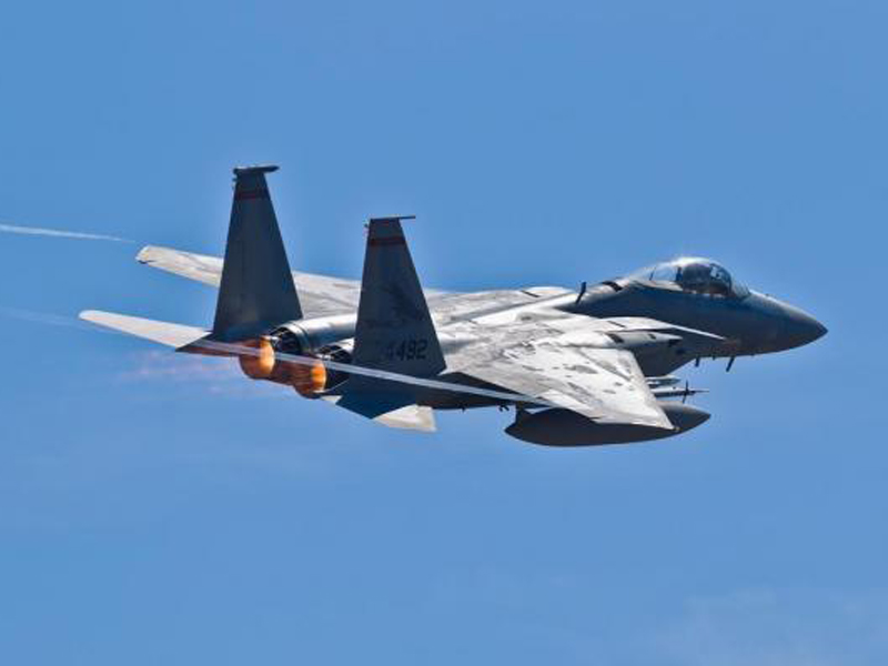 Lầu Năm Góc loan tin tiêm kích F-15 Eagle đã thực hiện thành công nhiệm vụ tiêu diệt Abu Nabil - Ảnh: Shutterstock