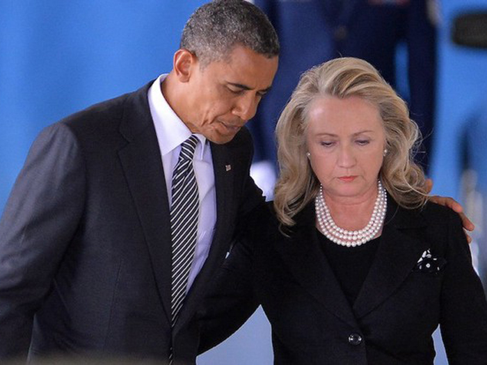 Bà Hillary Clinton từng là ngoại trưởng Mỹ, dưới quyền Tổng thống Barack Obama - Ảnh: AFP