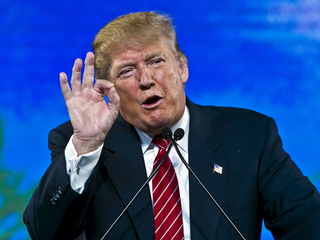 Ông Donlad Trump đang là ứng viên tổng thống đình đám của đảng Cộng hòa - Ảnh: Reuters