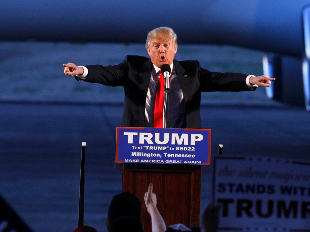 Donald Trump đang là ứng viên Tổng thống sáng giá nhất của đảng Cộng hòa - Ảnh: Reuters