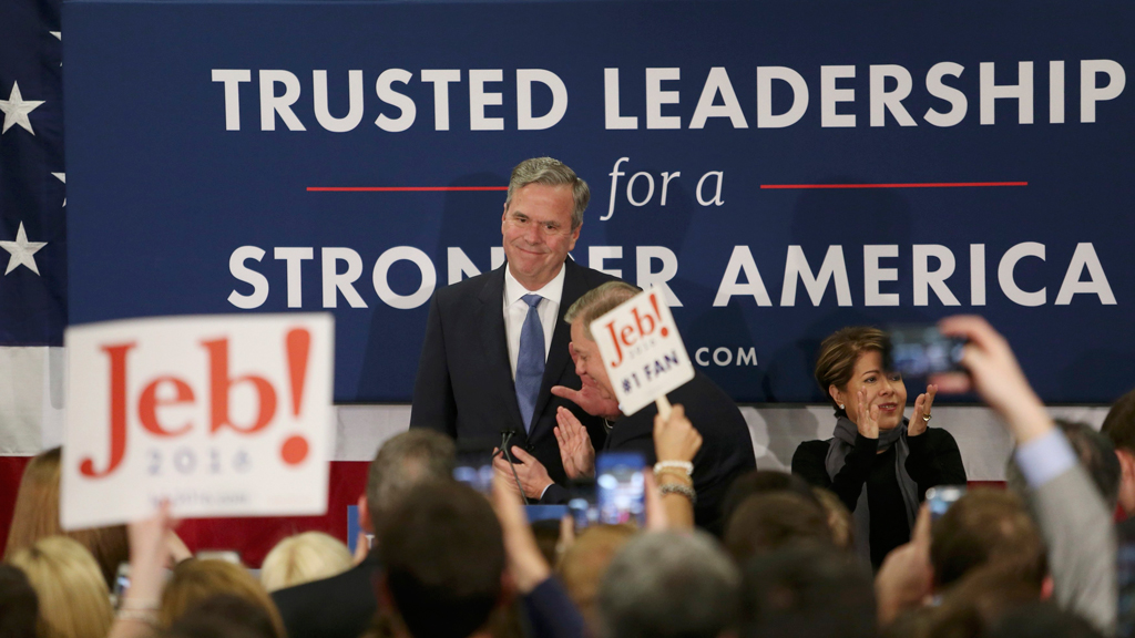 Dẫu thất bại trong cuộc tranh cử Tổng thống Mỹ, ông Jeb Bush vẫn còn lắm ảnh hưởng - Ảnh: Reuters